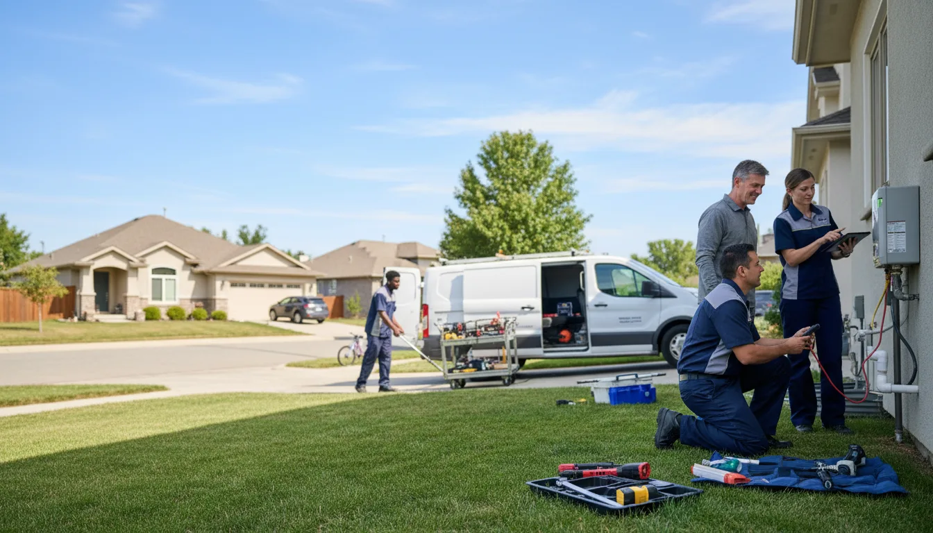 Tankless water heater service in Nipton, CA